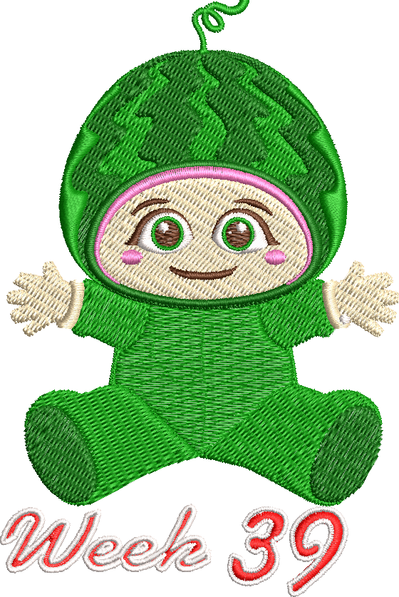 Softstyle Cotton T-Shirt 26-40 Weeks Pregnancy Chart